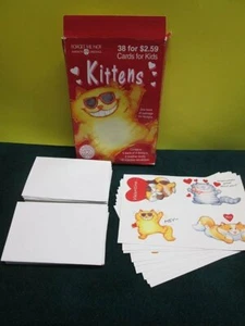Vintage Valentines *Kittens* American Greetings Forget Me Not ~ UNUSED - Picture 1 of 5