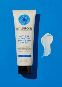 LITTLE URCHIN LSF 50+ Natural Clear Zinc Sunscreen 100g - Australian Made Reef - Bild 1 von 6