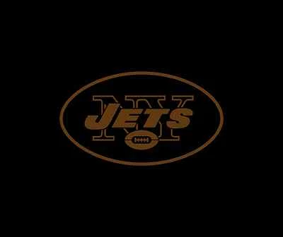 Calcomanía adhesiva del equipo de fútbol americano de los New York Jets vinilo de Nueva York - decoración de pared de ventana de coche Foto 1 de 2