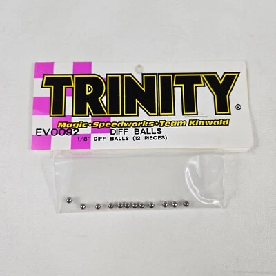 Trinity Diff Balls 1/8" 12 Pieces for Ball Differential EV0092 Brand New NOS - Image 1 of 2