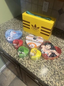 Mars Herzförmige Box Lot - Dose - Frozen, Star Wars Wonder Woman und M&M - Bild 1 von 3