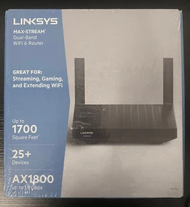 Linksys MR7350 AX1800 Max-Stream Dual-Band WiFi 6 Router BRAND NEW SEALED IN BOX - Picture 1 of 1