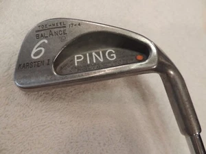 PING KARSTEN I ORANGE DOT 6 EISEN. RH. STAHLSCHAFT. - Bild 1 von 11