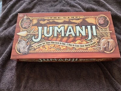 Vintage 1995 Milton Bradley Jumanji Board Game - Complete Excellent - Image 1 of 4