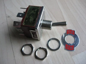 Daier Toggle Switch KN3C-302 TPDT 2-Position 250VAC 15Amps 12VDC 1/2" #E34BC - Picture 1 of 7