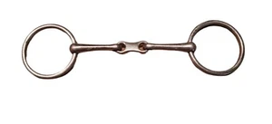 5.75” Loose Ring French Link Snaffle Bit  - Picture 1 of 3