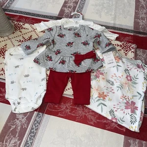 Carters Girls Newborn Clothes Assorted - Picture 1 of 3