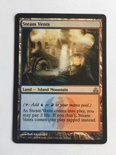 Mtg Magic the Gathering Guildpact Steam Vents
