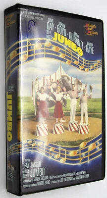 Billy Rose's JUMBO VHS 1962 Circus Musical Romance DORIS DAY Stephen Boyd FS NR - Image 1 of 3