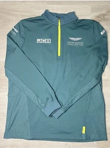 Aston Martin Cognizant F1 Men's 2022 Team Jacket Green Large L Pullover - Picture 1 of 8
