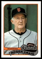 1989 Topps Roger Craig San Francisco Giants #744