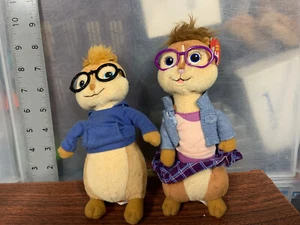 Vintage Simon und Jeanette Ty Beanie Babys - Alvin & Chipmunks the Squeakquel - Bild 1 von 24