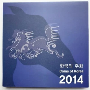 2014 South Korea Mint Coin Set - 1 Won to 500 Won KOMSCO - Picture 1 of 7