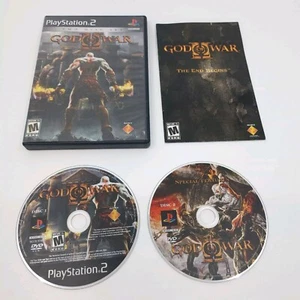 God of War II 2 (Sony PlayStation 2, 2007) PS2 Two Disc Set Complete w/ Manual - Picture 1 of 9