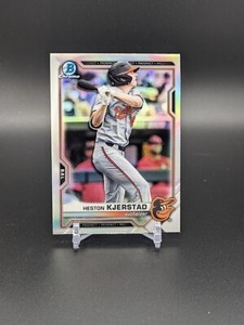 Heston Kjerstad Orioles 2021 Bowman Chrome Draft Refractor #BDC-40 