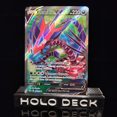 Eternatus V SWSH044 - Sword & Shield - Promo - Pokémon Card TCG - LP - Image 1 of 4