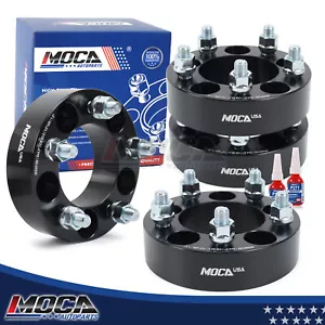 4PC 1.5 Inch Wheel Spacers 5x4.5 for Ford Jeep Wrangler TJ YJ 1/2"x20 82.5mm - Picture 1 of 9