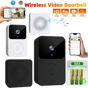 Smart WiFi Wireless Video Doorbell Security Streaming Camera Door Bell Intercom - Picture 1 of 8