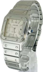 Reloj Cartier Santos Galbee LM 2319 W20040D6 Automático Mujer Excelente A3585 - Imagen 1 de 12