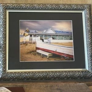 Duck Inn famous Chesapeake Bay Restaurant Framed photo Vintage - Picture 1 of 5
