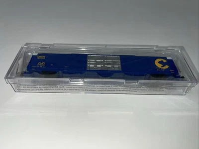 Bluford Shops N Scale  C&O 86' Double Door Auto Parts Boxcar 86282 #493928 - Image 1 of 4
