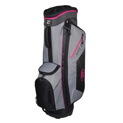 Nova Bolsa de Carrinho Hot-Z Golf Feminina 2.5 Preta/Cinza/Rosa - Imagem 1 de 4