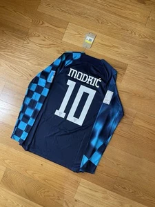 🔵⚪️ Nike Croatia LUKA MODRIC🇭🇷 2022/23 away jersey (Size Small) - Picture 1 of 4
