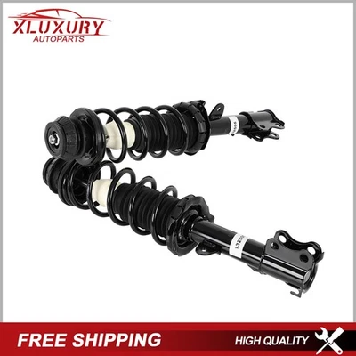 Pair Front Complete Struts & Coil Spring Assemblie For 2014-19 Nissan Versa Note - Image 1 of 3
