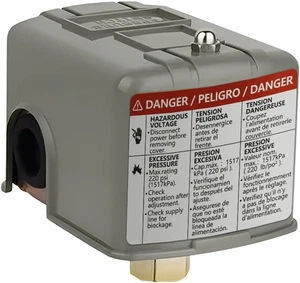 Interruptor de presión de agua 40-60Psi bomba de pozo interruptor de presión control automático eléctrico A - Imagen 1 de 12
