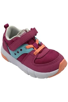 Zapatilla deportiva Saucony Jazz Lite 2.0 fucsia/turca para niños pequeños Foto 1 de 3