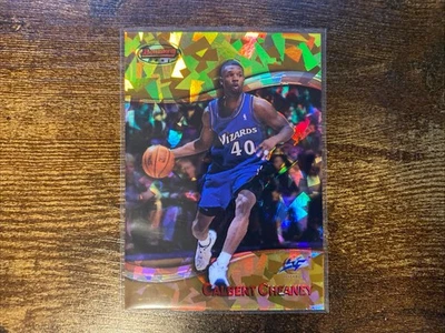 1998-99 Bowman’s Best Calbert Cheaney Atomic Refractor /100 #62 Wizards  - Image 1 of 2