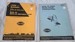 National Warm Air Heating And Air Conditioning Association 2 Manual (2 & 7) Lot - Picture 1 of 14