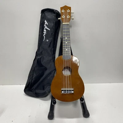 ADM Brown Folk Acoustic Soprano Ukulele - Image 1 of 4