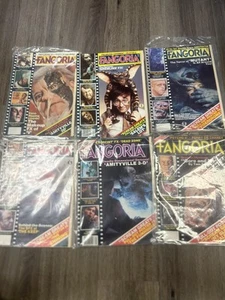 FANGORIA MAGAZINES # 27, 31, 33, 34, 38, 39 GREMLINS SCREAM GREATS EXCELLENT - Picture 1 of 1