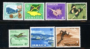 Stamps Jamaica, Scott # 220-226 Mint NH - Picture 1 of 1