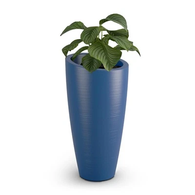 Inc. Modesto 32in Tall Planter - Neptune Blue - 16in L x 16in W x 32in H - 6 ... - Image 1 of 4