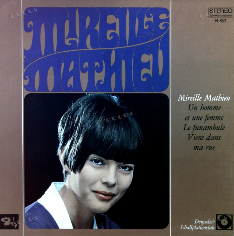 Mireille Mathieu - Mireille Mathieu LP (VG/VG) .* - Image 1 of 1