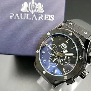 Paulareis Analog Mechanical(Automatic) Men D-Store Rubber Band Automatic Watch C - Picture 1 of 9