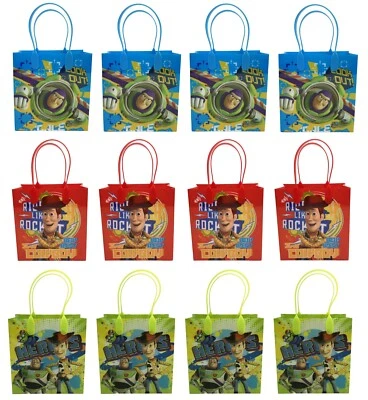 Toy Story Woody & Buzz Light Year Premium Quality Goodie bags 12pcs Gift Bags - Image 1 of 4