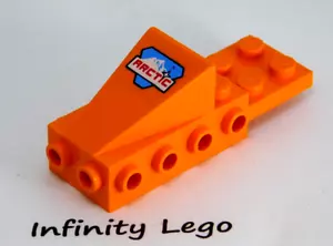 LEGO Orange Cockpit Arctic Expedition Pattern Sticker Wedge 2x3 - 2x4 (2336) x1 - Picture 1 of 1