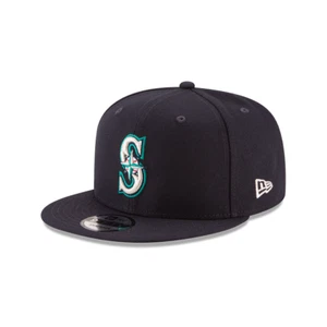 Seattle Mariners 950 Basic Adjustable Snapback New Era Cap -Navy- NWT - Picture 1 of 7