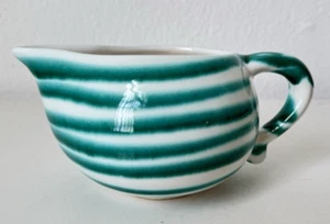 Gmundner Keramik grün geflammt Sauciere 12 cm GK2153 (2503DE19) 02/25 - Bild 1 von 7