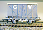 OO GAUGE GWR FINESCALE KIT BUILT COOPER CRAFT 1007W GWR MINK VAN (LOT 440)