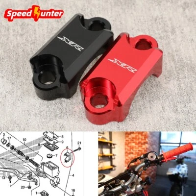 Cubierta de abrazadera de cilindro maestro de freno para HONDA XR650L XR650R XR250L/R XR230R XR150L Foto 1 de 4