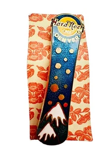 Hard Rock Cafe Denver Colorado Snowboard Verschluss Verschluss Pin Rocky Mountains - Bild 1 von 3
