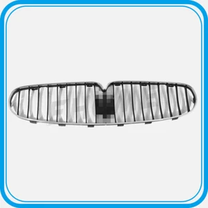 NEW Black+Plating Front Bumper Grill For Maserati GranTurismo 2008-2017 - Picture 1 of 8