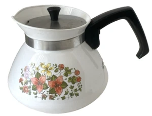 Corning Ware Indian Summer Wildblumen 6 Tassen Kaffee Tee Kanne P-104 mit Deckel - Bild 1 von 7