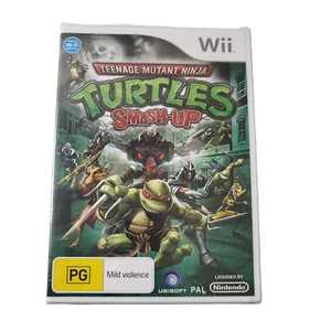 TMNT Ninja Turtles Smash-Up Nintendo Wii Game PAL Brand New Sealed Free Post - Picture 1 of 6