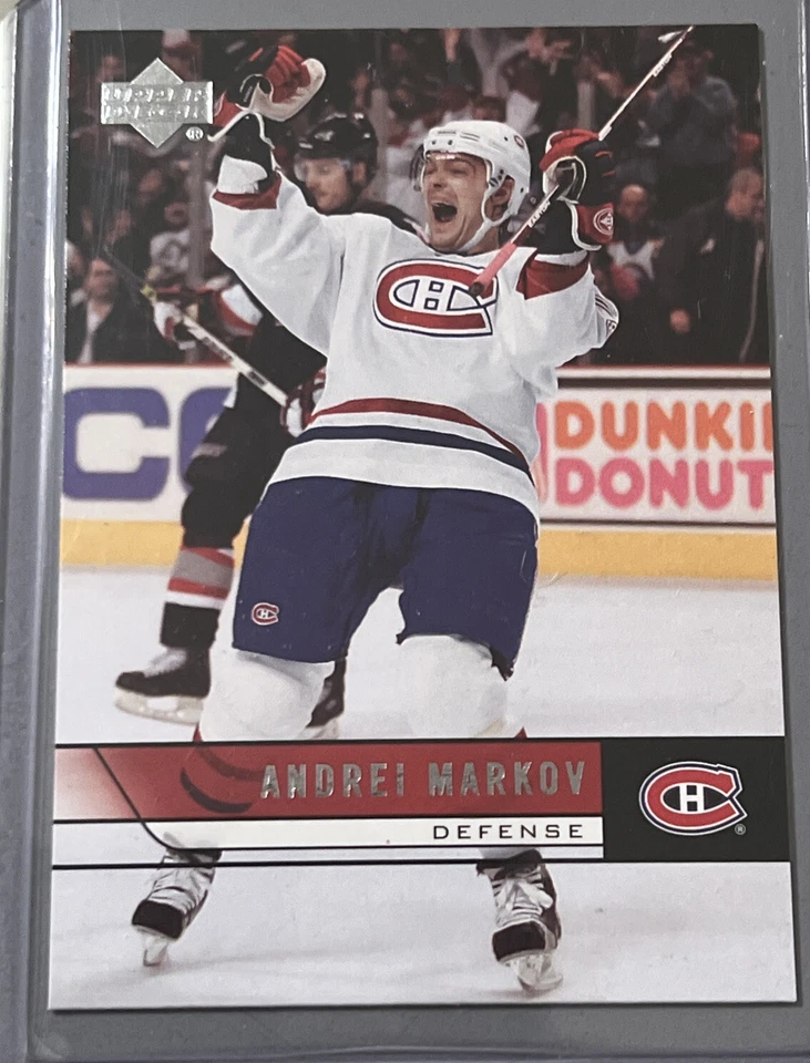 ANDREI MARKOV MONTREAL CANADIENS 2006-07 UPPER DECK  # 104 - Image 1 of 2