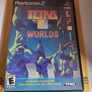 Tetris Worlds Sony PlayStation 2 2002 CIB Complete Video Game PS2 Puzzle - Picture 1 of 5